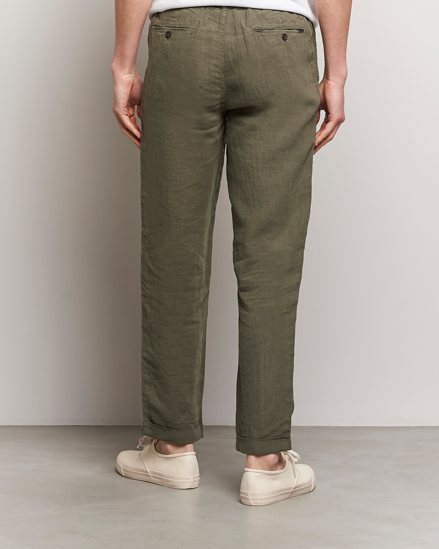 Hombres | Pantalones | Polo Ralph Lauren | Prepster Linen Trousers Thermal Green