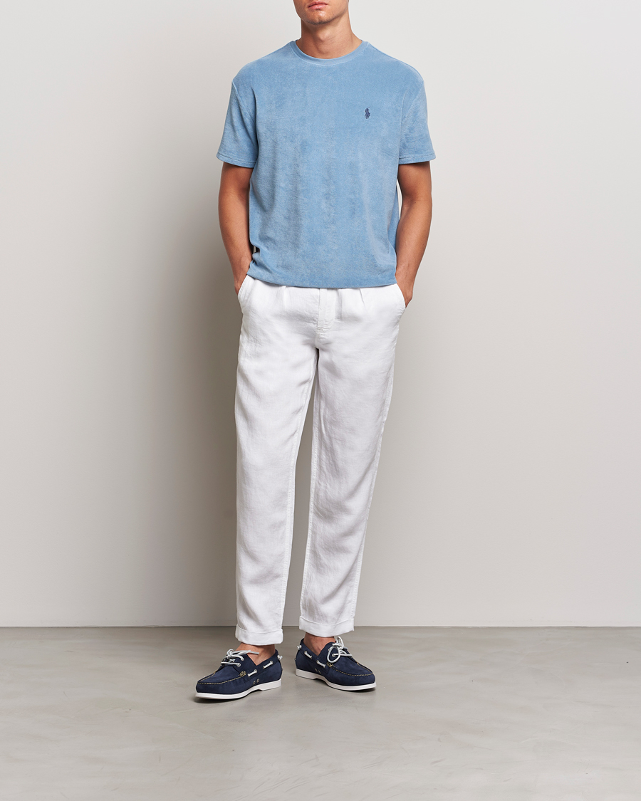 Hombres | Pantalones | Polo Ralph Lauren | Prepster Linen Trousers Ceramice White