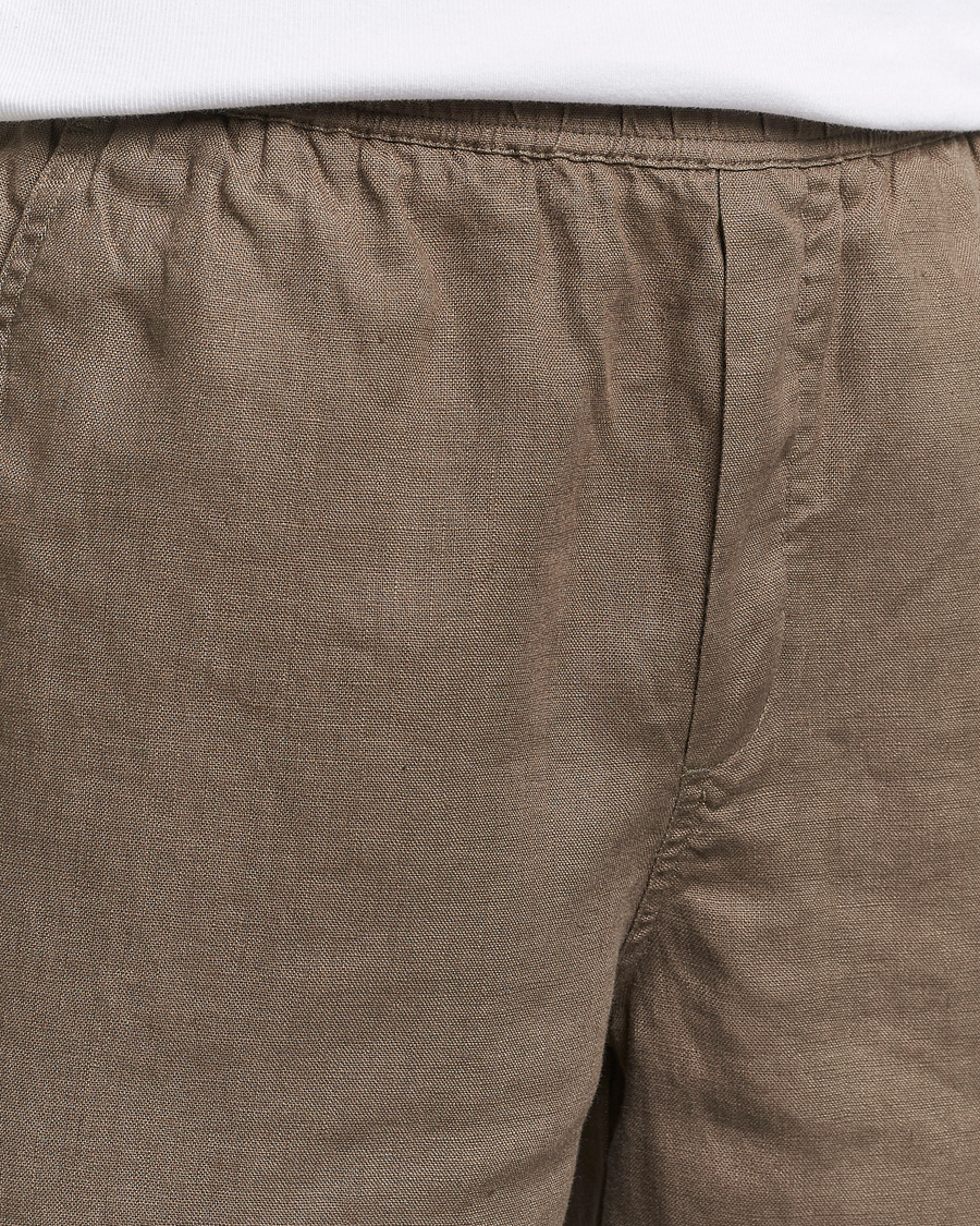 Hombres | Pantalones cortos | Samsøe Samsøe | Sajabari Linen Drawstring Shorts Bungee Cord