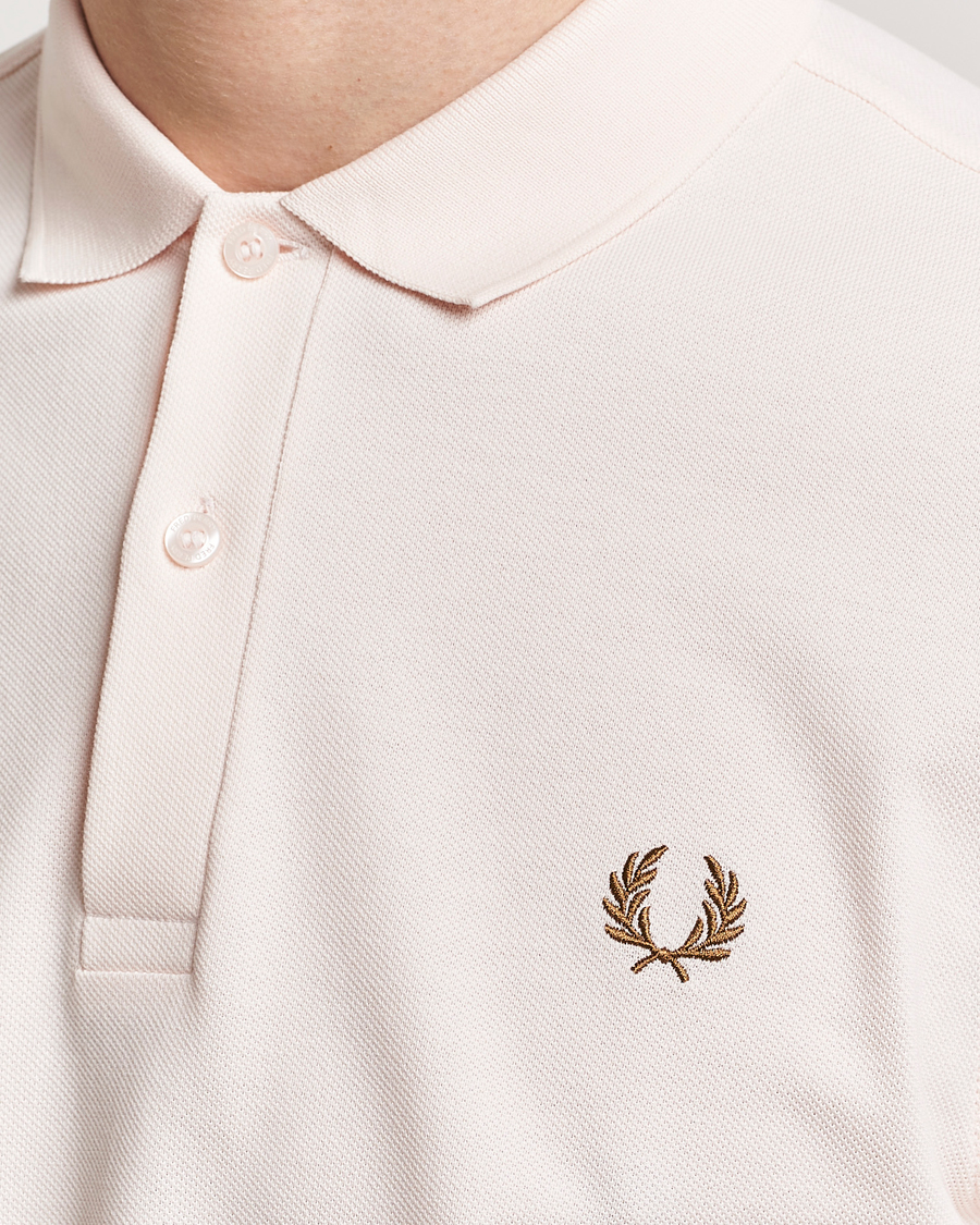 Hombres | Polos | Fred Perry | Plain Polo Shirt Silky Peach