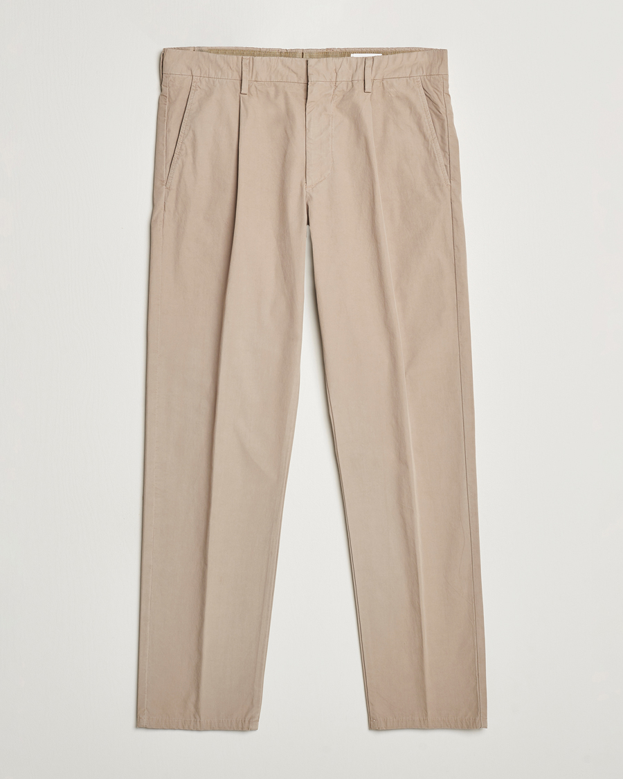 Hombres | Pantalones | NN07 | Bill Cotton Trousers Greige