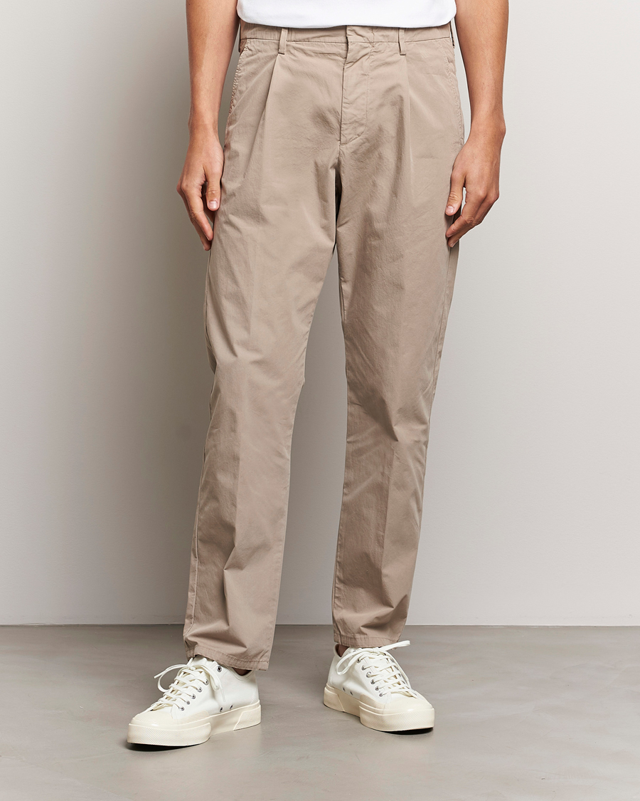 Hombres | Pantalones | NN07 | Bill Cotton Trousers Greige