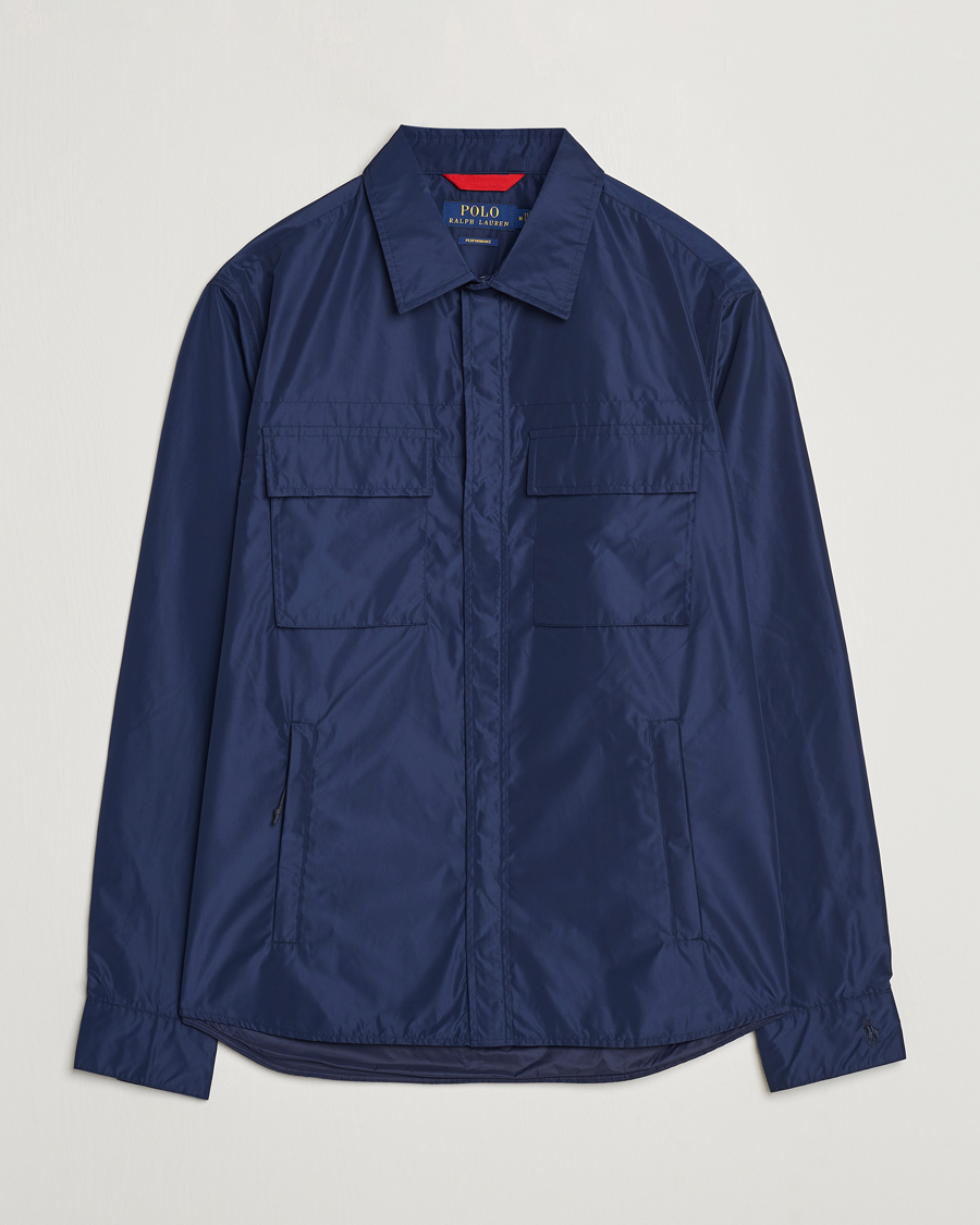 Hombres | Abrigos y chaquetas | Polo Ralph Lauren | Water-Repellent Shirt Jacket Newport Navy