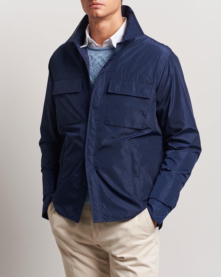 Hombres |  | Polo Ralph Lauren | Water-Repellent Shirt Jacket Newport Navy