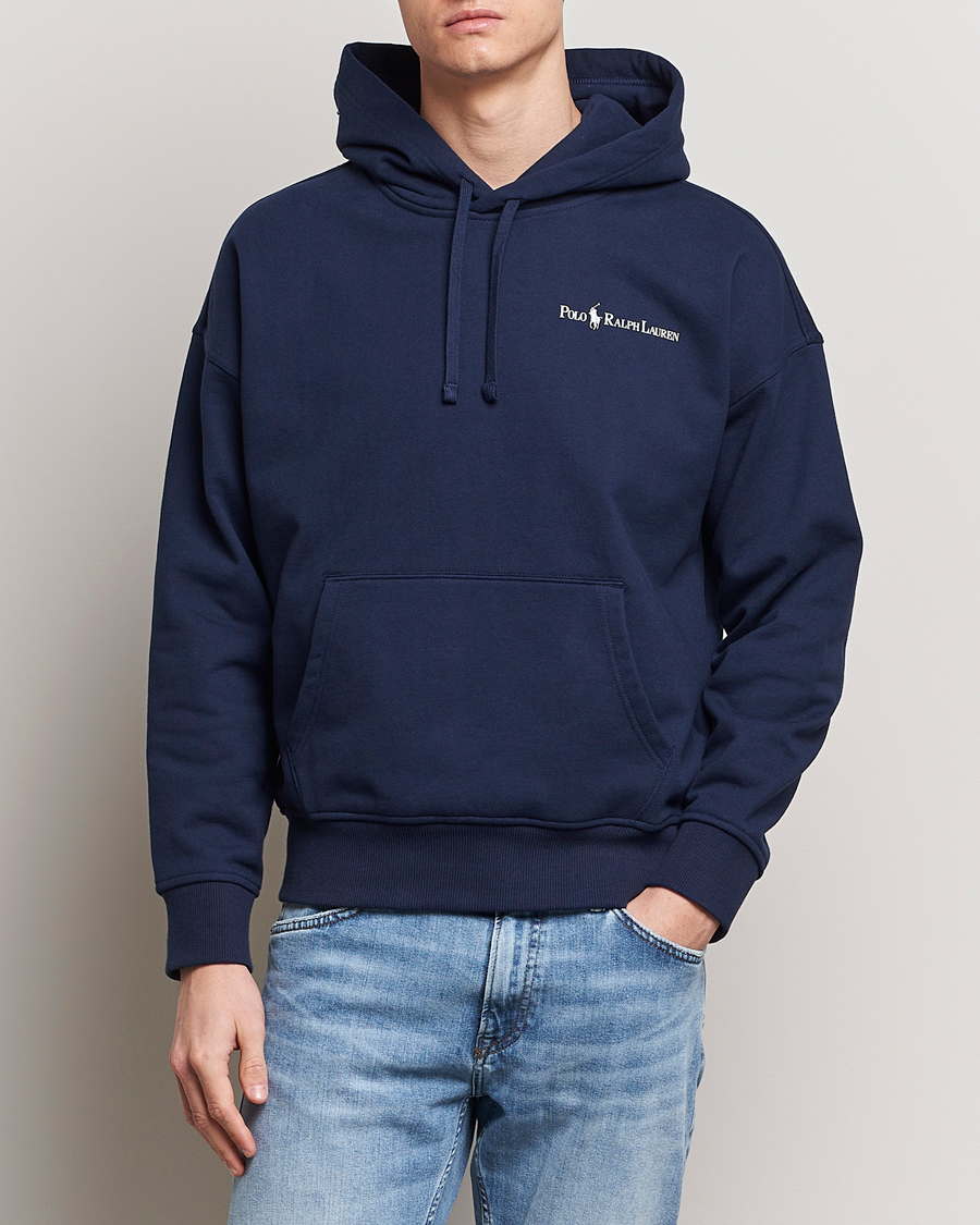 Hombres | Jerséis y prendas de punto | Polo Ralph Lauren | Heavy Fleece Hoodie Cruise Navy