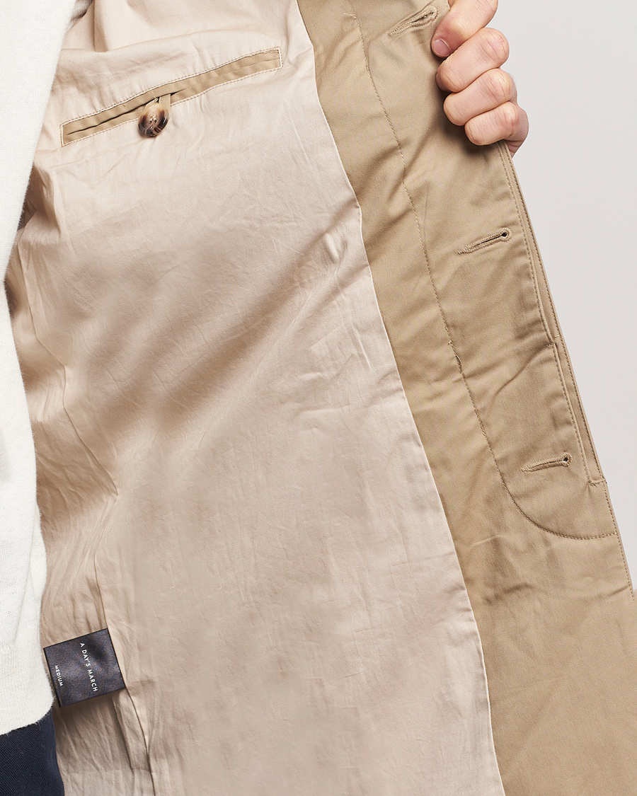 Hombres | Abrigos y chaquetas | A Day's March | Duster Car Coat Khaki