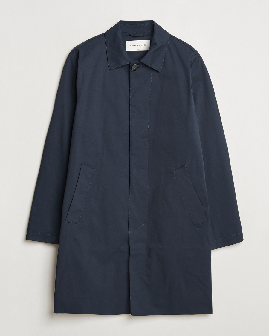 Hombres | Abrigos y chaquetas | A Day's March | Duster Car Coat Navy
