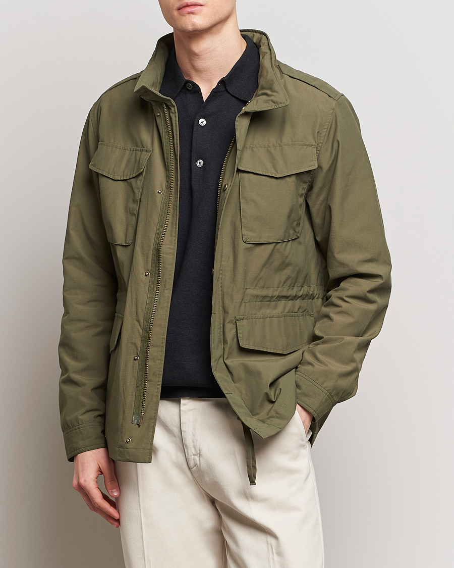 Hombres | Contemporary Creators | A Day's March | Barnett M65 Jacket Olive