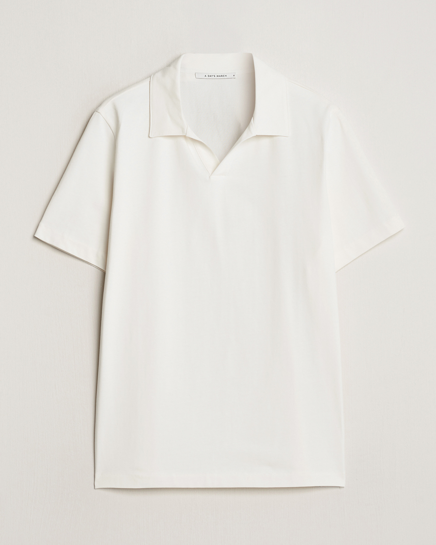 Hombres | Polos | A Day's March | Greylock Jersey Polo Sugar