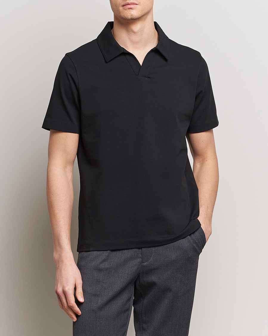 Hombres | Ropa | A Day's March | Greylock Jersey Polo Black