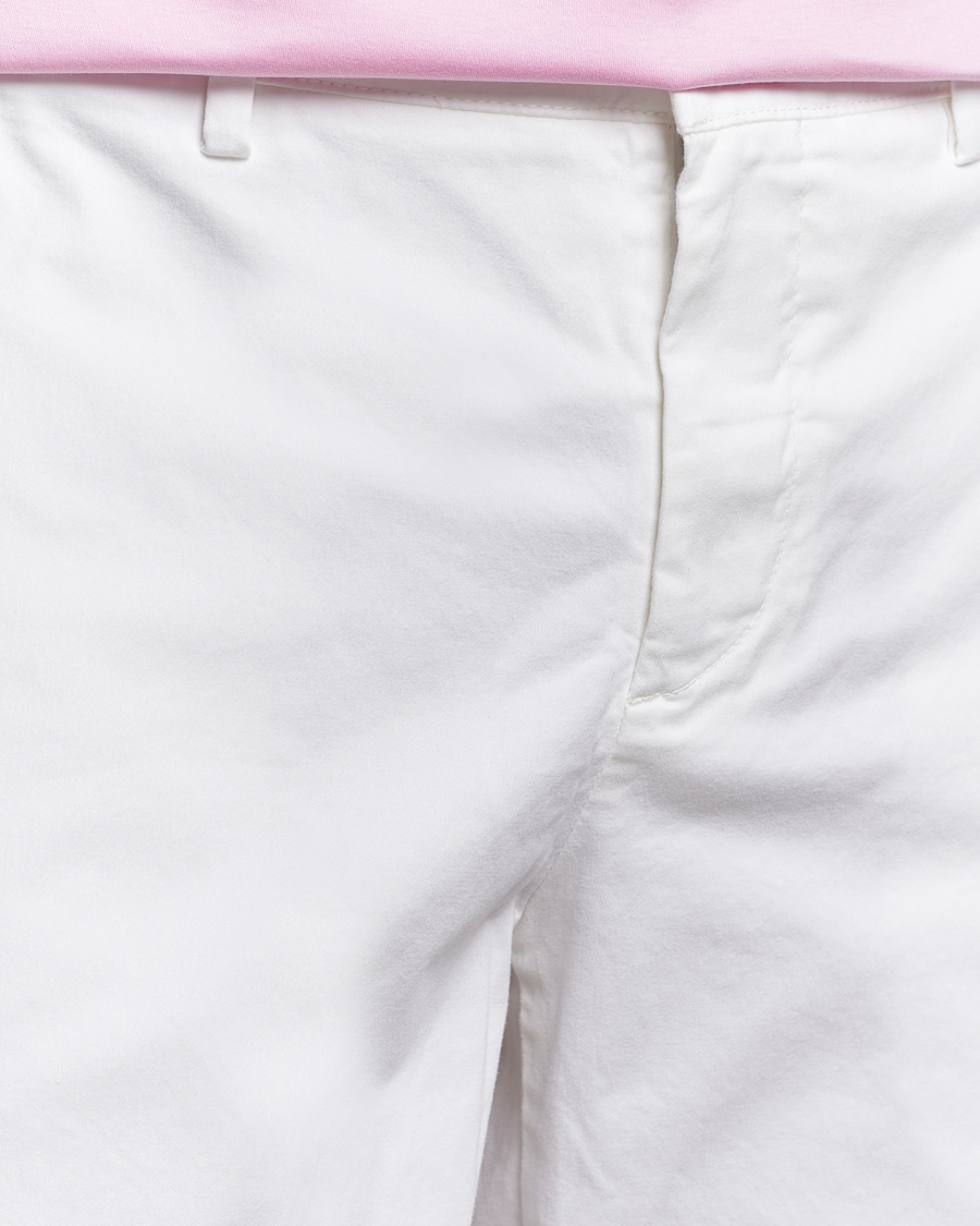 Hombres | Pantalones cortos | J.Lindeberg | Nathan Cloud Satin Shorts White