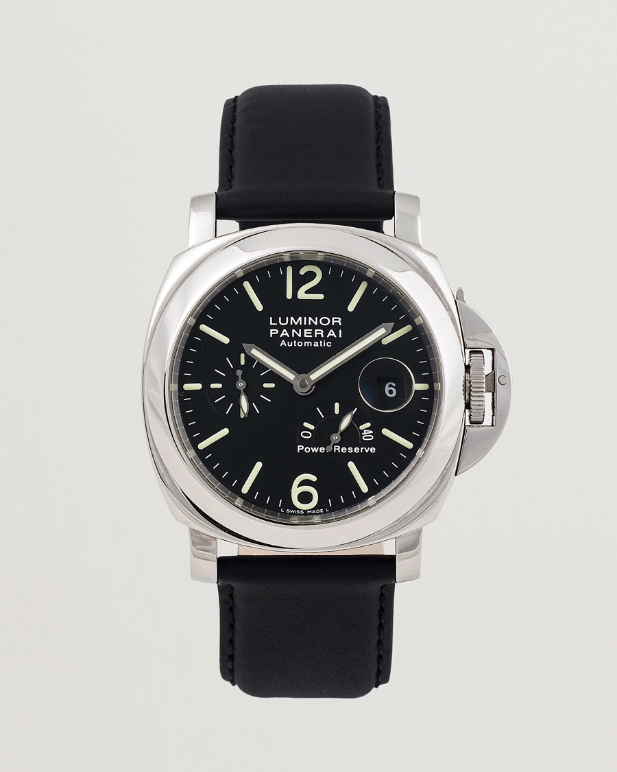 Hombres | Panerai Pre-Owned Luminor PAM00090 Silver | Panerai Pre-Owned | Luminor PAM00090 Silver