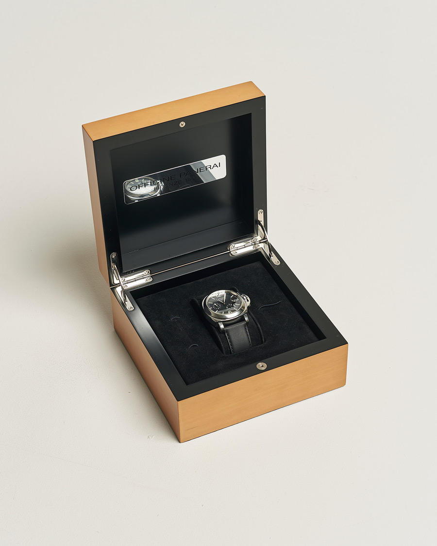 Hombres | Panerai Pre-Owned Luminor PAM00090 Silver | Panerai Pre-Owned | Luminor PAM00090 Silver