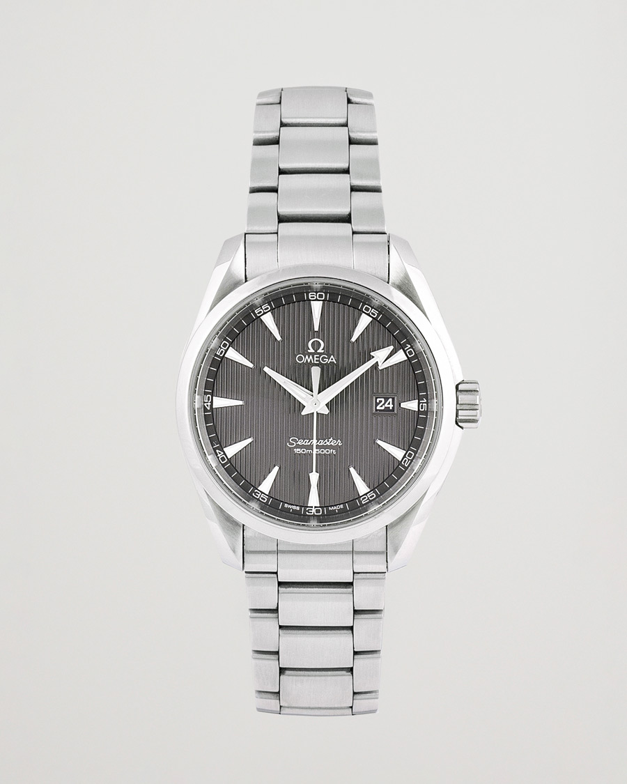 Hombres | Omega Pre-Owned Seamaster Aqua Terra Silver | Omega Pre-Owned | Seamaster Aqua Terra Silver