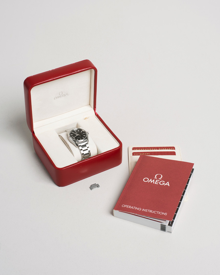 Hombres | Omega Pre-Owned Seamaster Aqua Terra Silver | Omega Pre-Owned | Seamaster Aqua Terra Silver