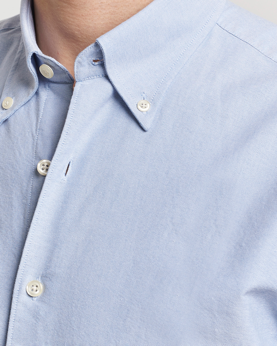 Hombres | Camisas | Oscar Jacobson | Reg Fit BD Casual Oxford Light Blue