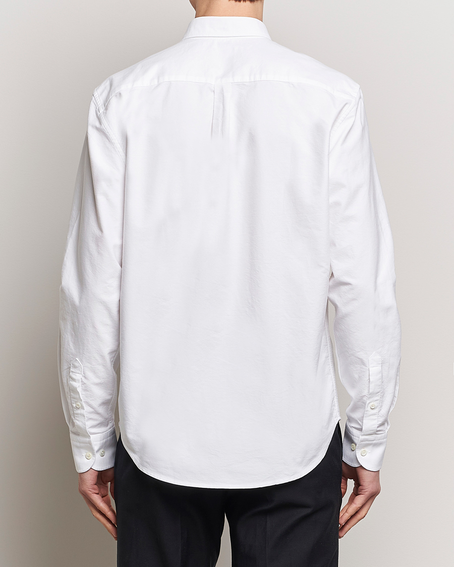 Hombres | Camisas | Oscar Jacobson | Reg Fit BD Casual Oxford Optical White