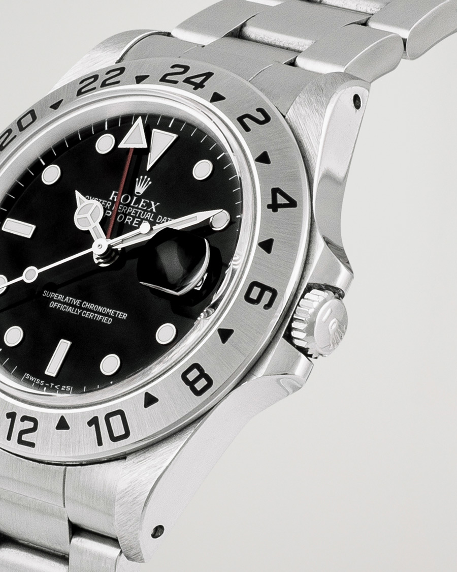 Hombres | Rolex Pre-Owned Explorer II 16570 Silver | Rolex Pre-Owned | Explorer II 16570 Silver