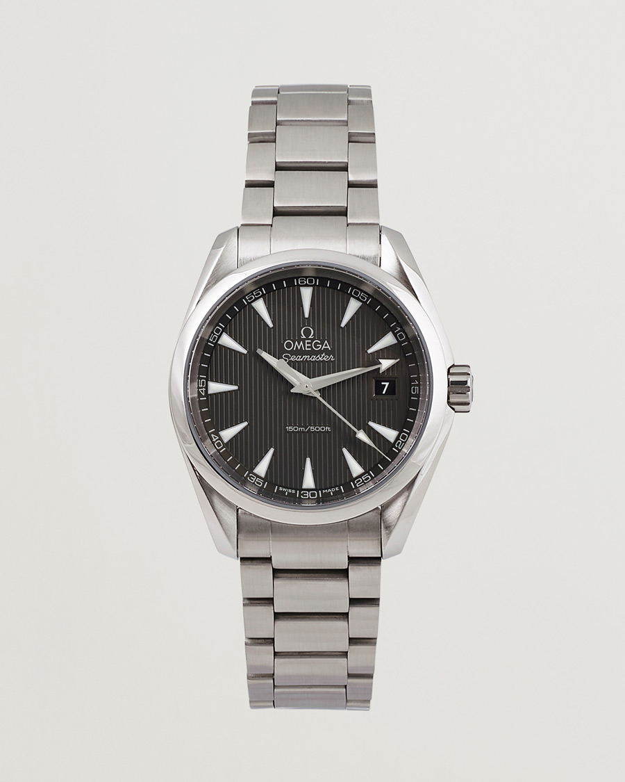 Hombres | Omega Pre-Owned Seamaster Aqua Terra Silver | Omega Pre-Owned | Seamaster Aqua Terra Silver