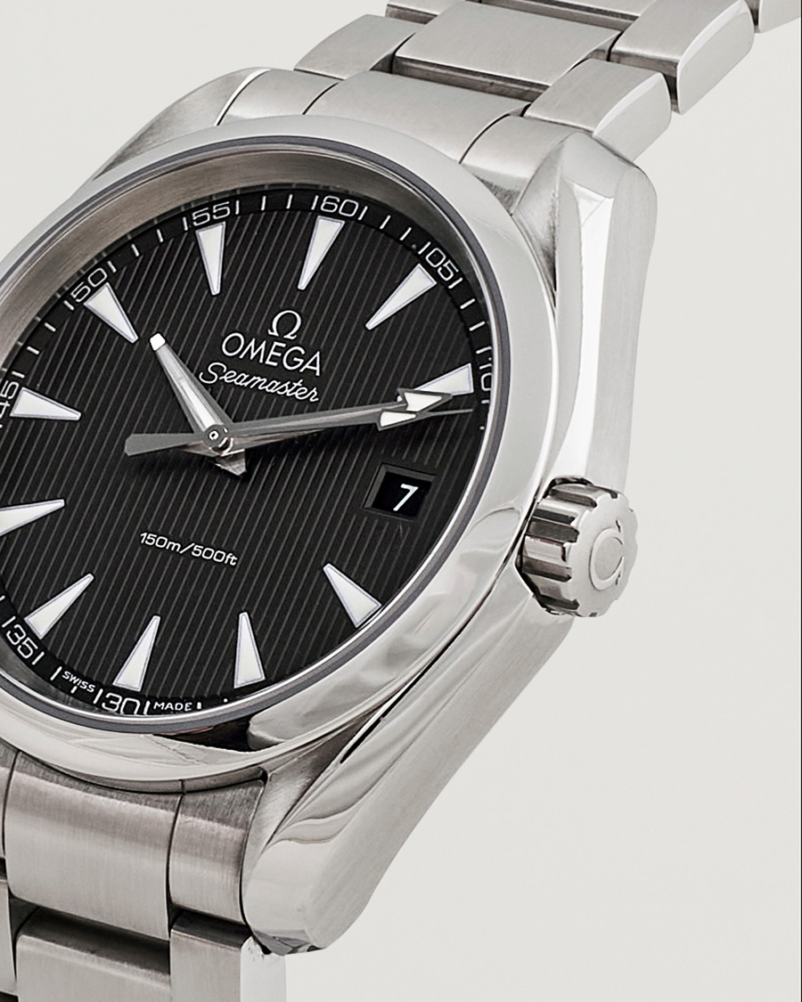 Hombres | Omega Pre-Owned Seamaster Aqua Terra Silver | Omega Pre-Owned | Seamaster Aqua Terra Silver