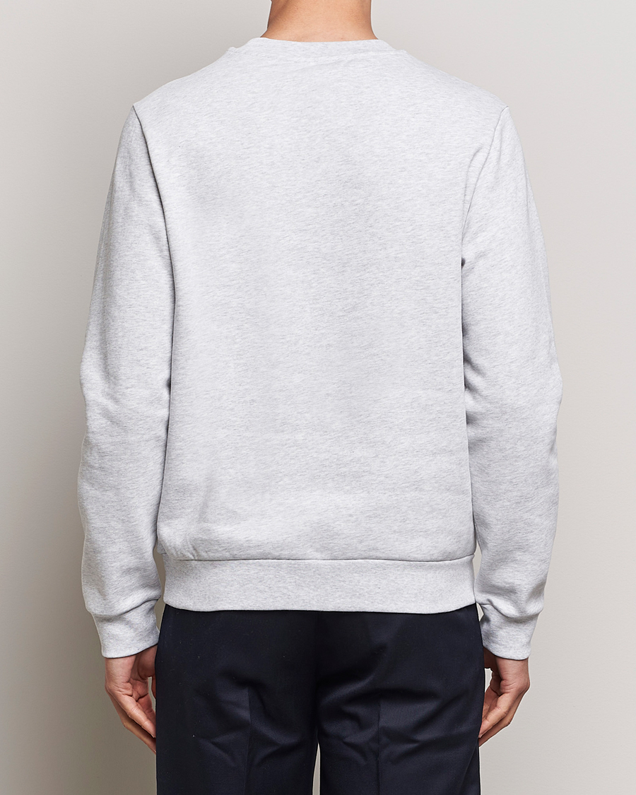 Hombres | Jerséis y prendas de punto | A.P.C. | Rue Madame Sweatshirt Heather Grey/Black