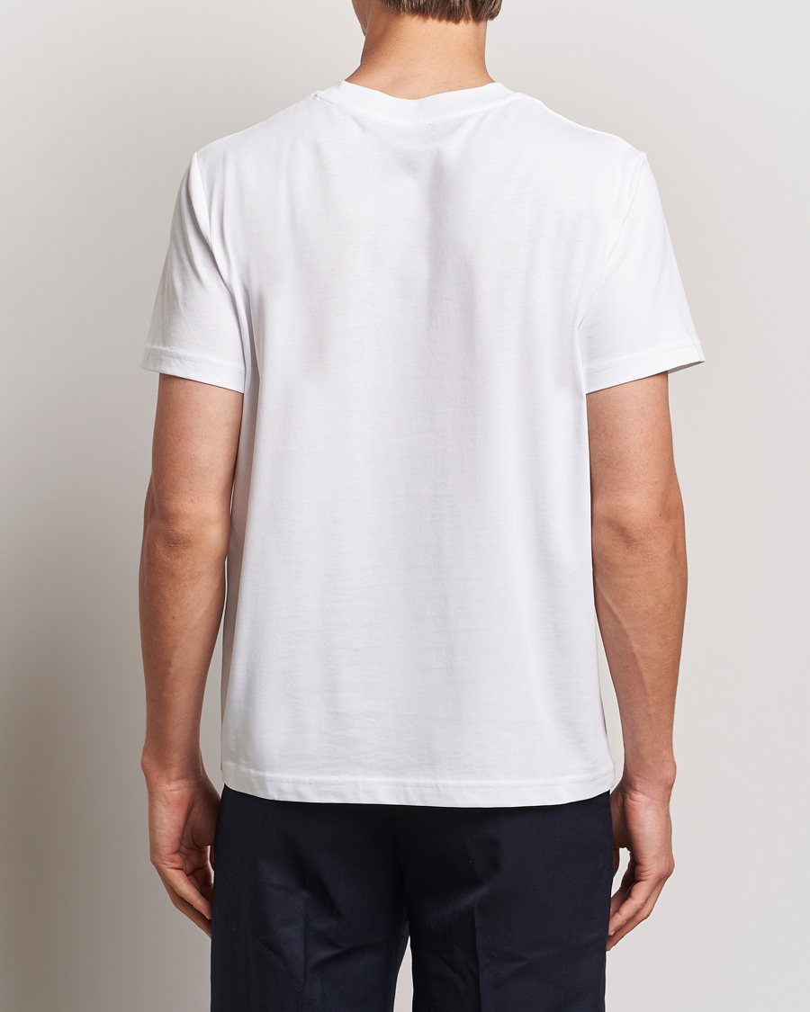 Hombres | Camisetas | A.P.C. | VPC T-Shirt White/Dark Navy