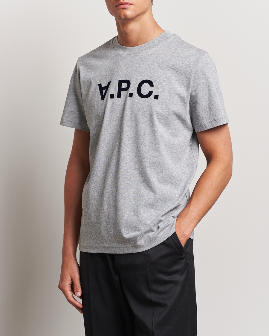 Hombres |  | A.P.C. | VPC T-Shirt Grey Chine