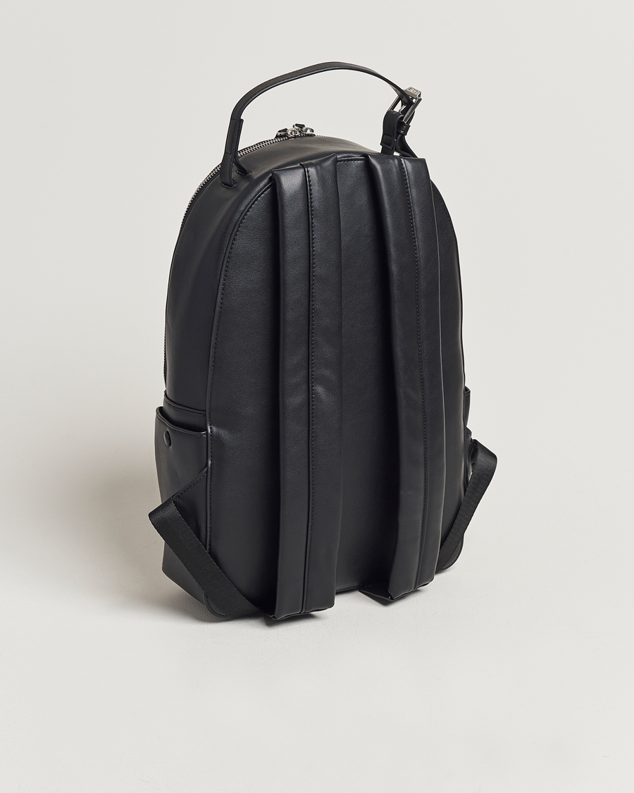Hombres | A.P.C. Sac Leather Backpack Black | A.P.C. | Sac Leather Backpack Black