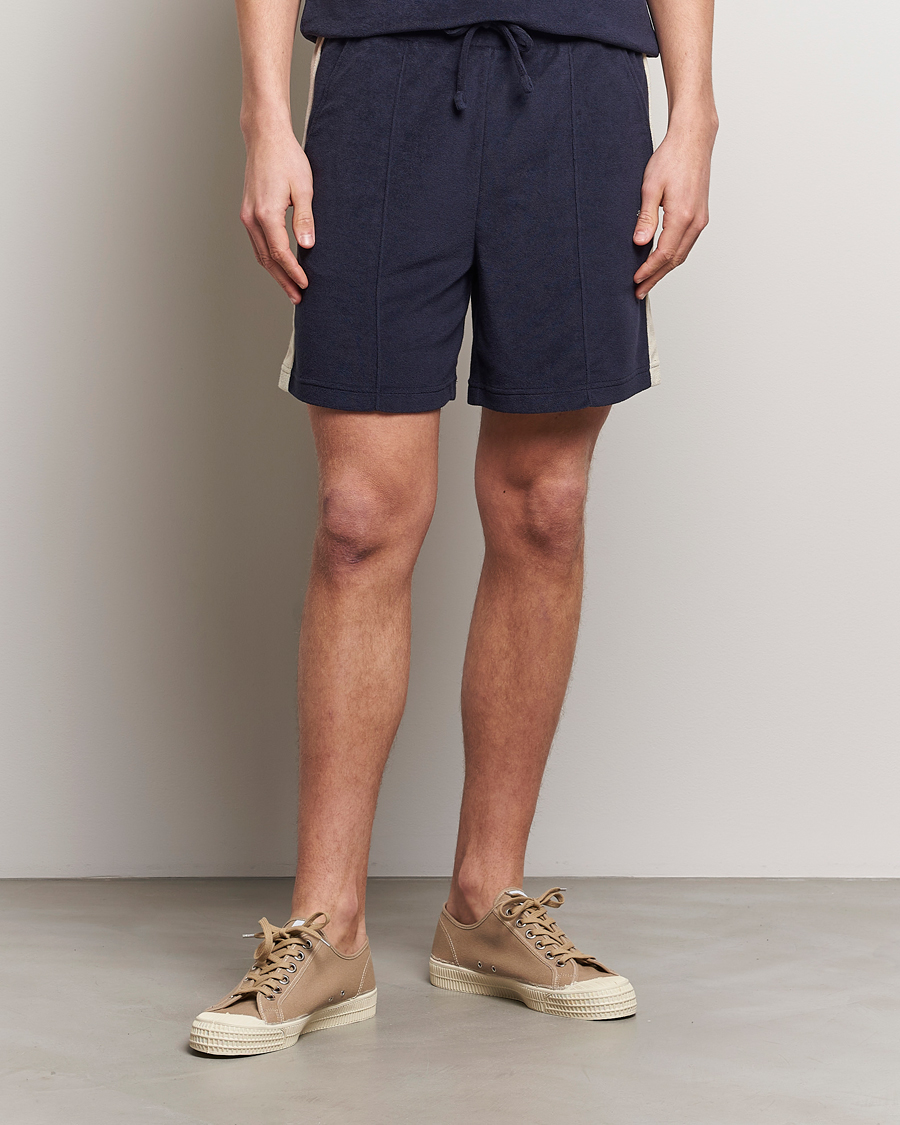 Hombres | Pantalones cortos de chándal | GANT | Towelling Shorts Evening Blue