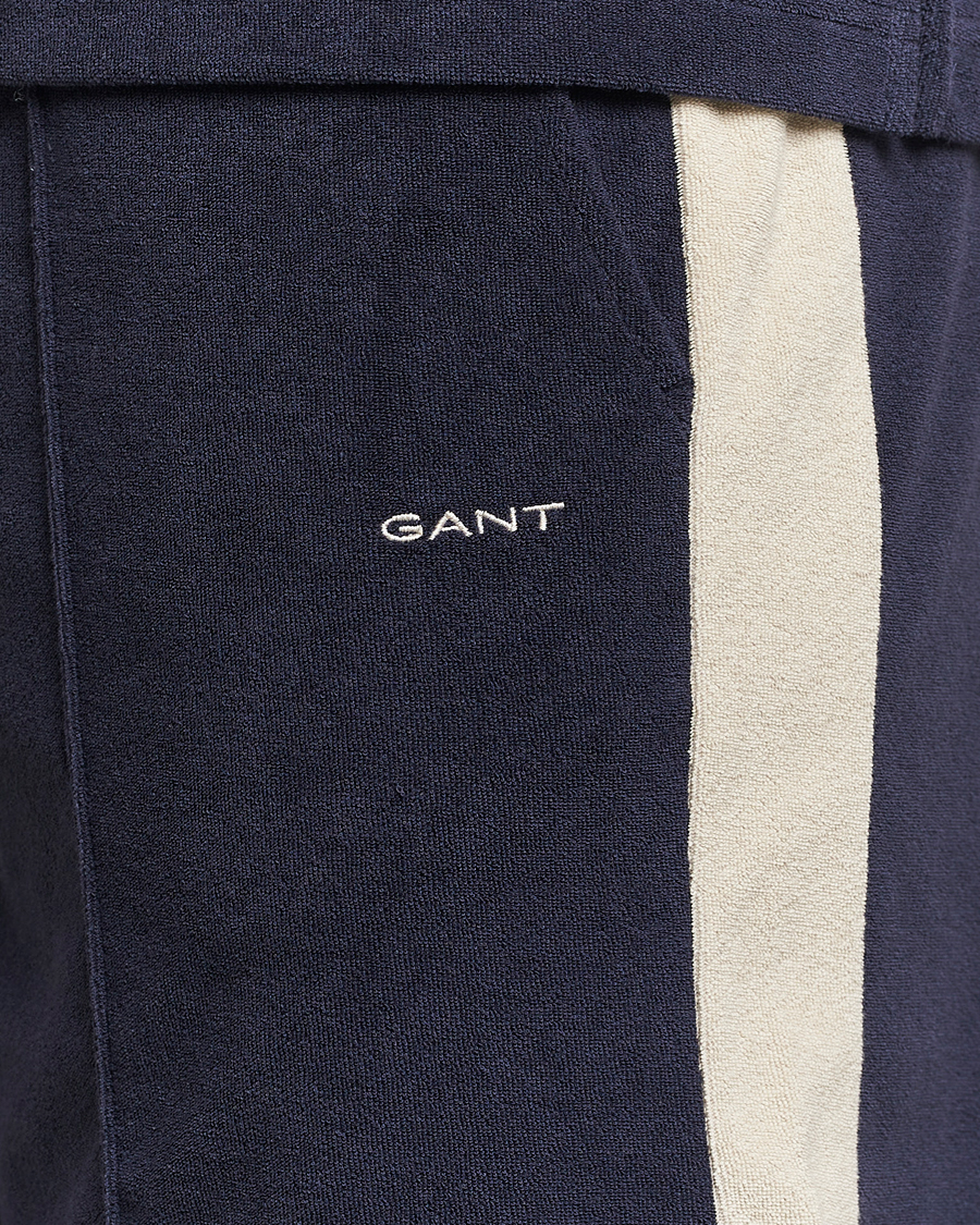 Hombres | Pantalones cortos | GANT | Towelling Shorts Evening Blue
