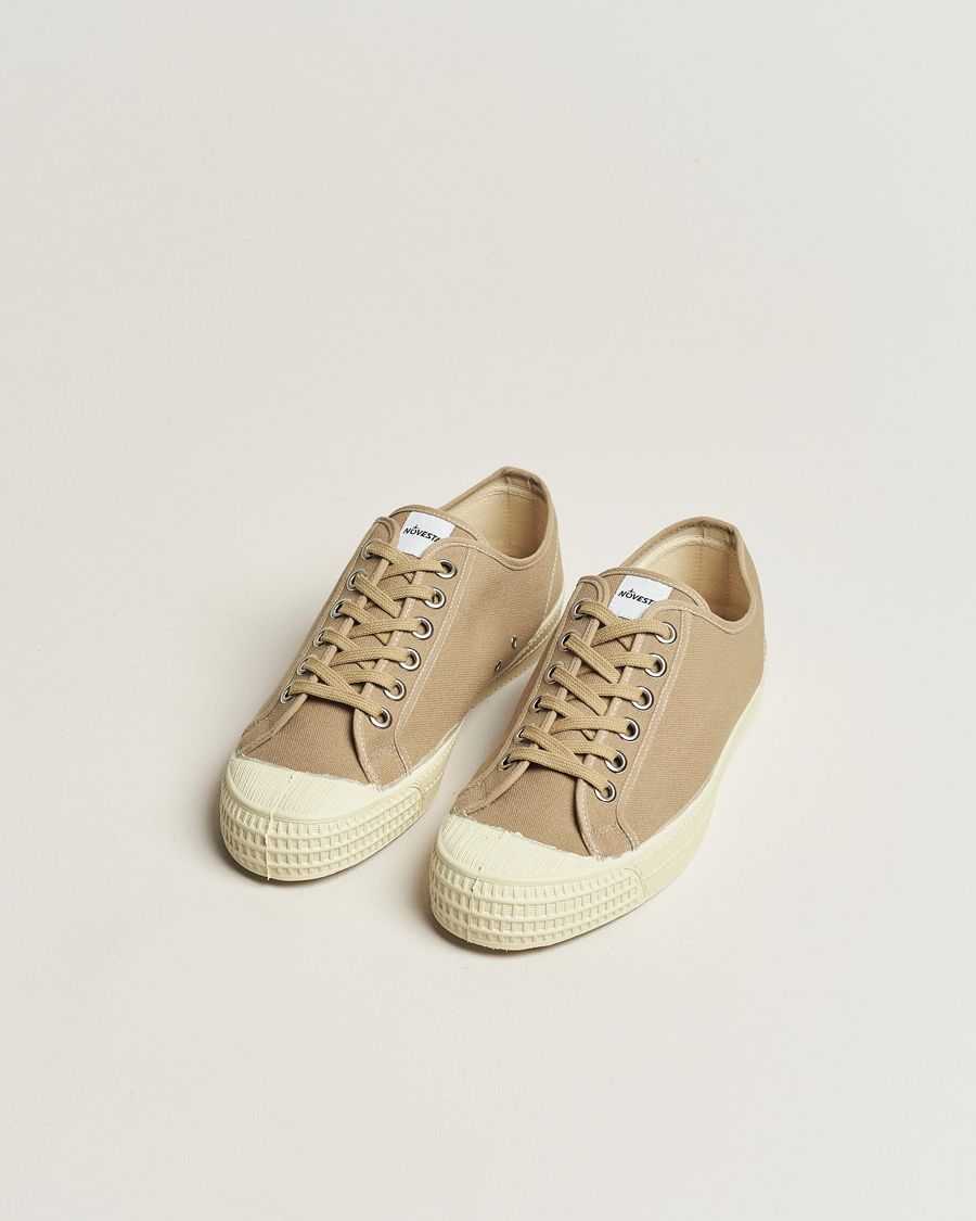 Hombres | Zapatos | Novesta | Star Master Contrast Seam Sneaker Beige