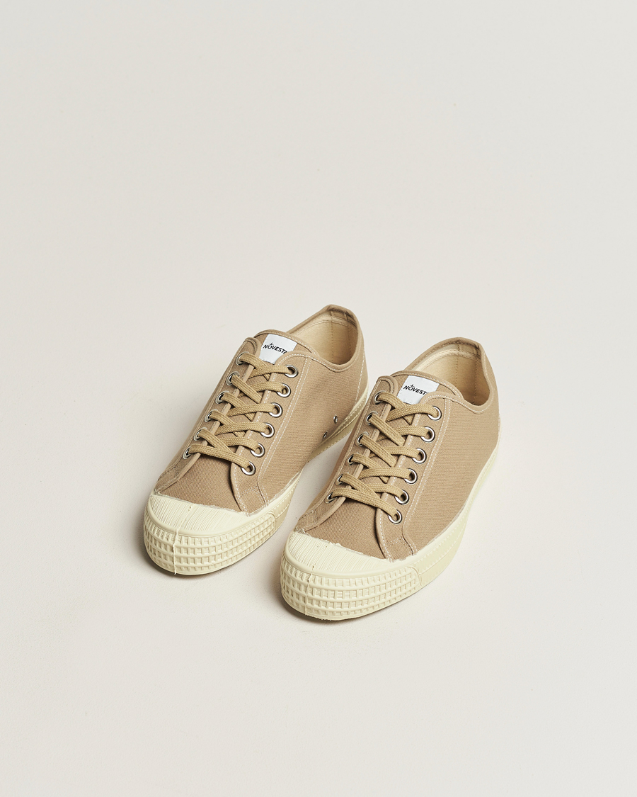 Hombres | Novesta Star Master Contrast Seam Sneaker Beige | Novesta | Star Master Contrast Seam Sneaker Beige
