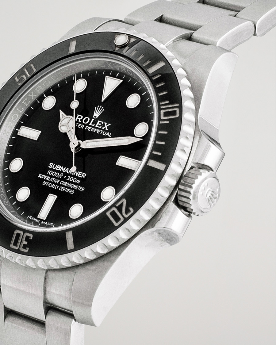 Hombres | Rolex Pre-Owned Submariner 114060 Silver | Rolex Pre-Owned | Submariner 114060 Silver