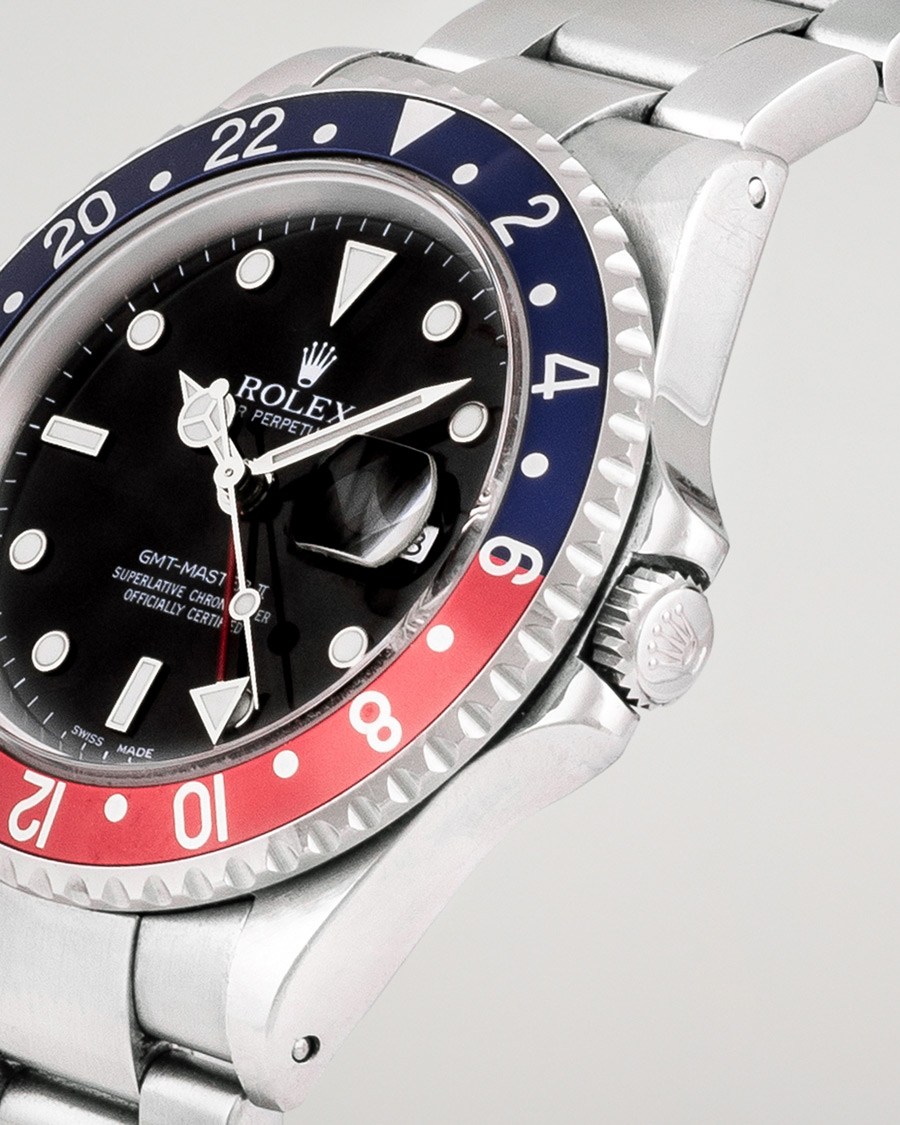 Hombres | Rolex Pre-Owned GMT 16710 Silver | Rolex Pre-Owned | GMT 16710 Silver