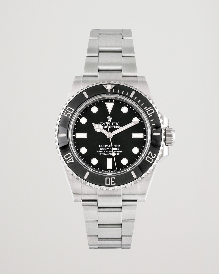Hombres | Rolex Pre-Owned Submariner 124060 Oyster Perpetual Steel Black | Rolex Pre-Owned | Submariner 124060 Oyster Perpetual Steel Black