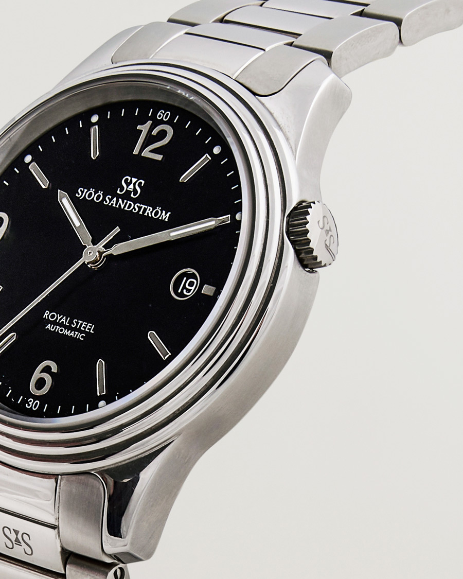Hombres | Sjöö Sandström Pre-Owned Royal Steel 41mm Silver | Sjöö Sandström Pre-Owned | Royal Steel 41mm Silver