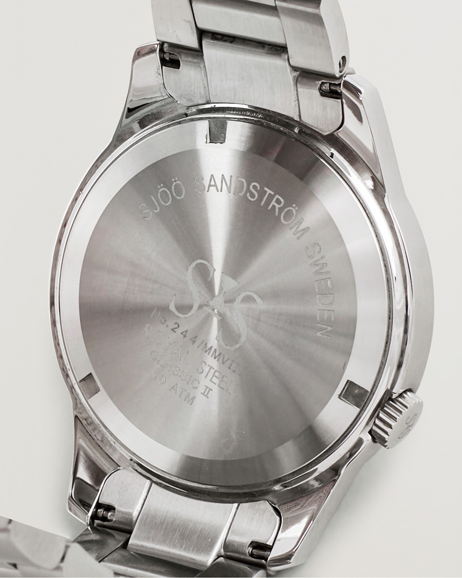 Hombres | Sjöö Sandström Pre-Owned Royal Steel 41mm Silver | Sjöö Sandström Pre-Owned | Royal Steel 41mm Silver