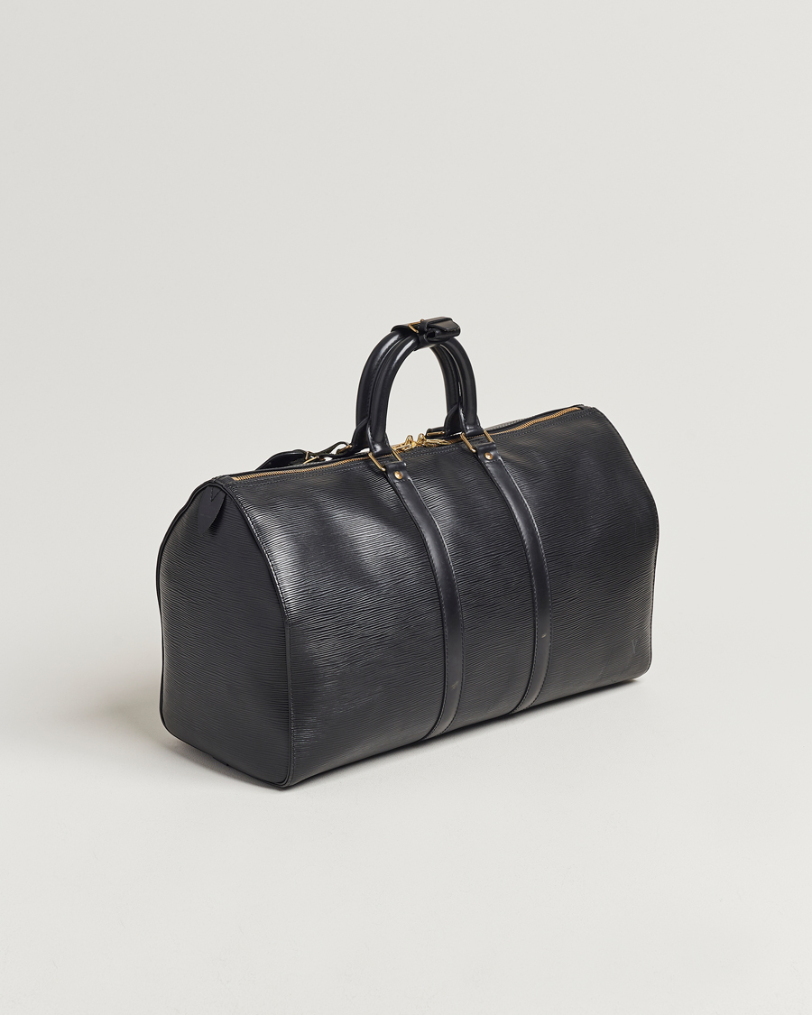 Hombres | Nuevas imágenes de productos | Louis Vuitton Pre-Owned | Keepall 50 Epi Leather Travel Bag Black