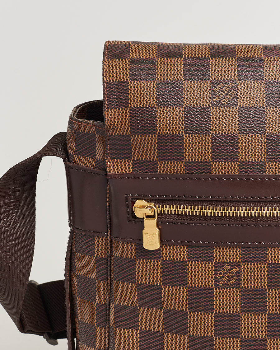 Hombres | Louis Vuitton Pre-Owned Abbesses Messenger Bag Damier Ebene | Louis Vuitton Pre-Owned | Abbesses Messenger Bag Damier Ebene