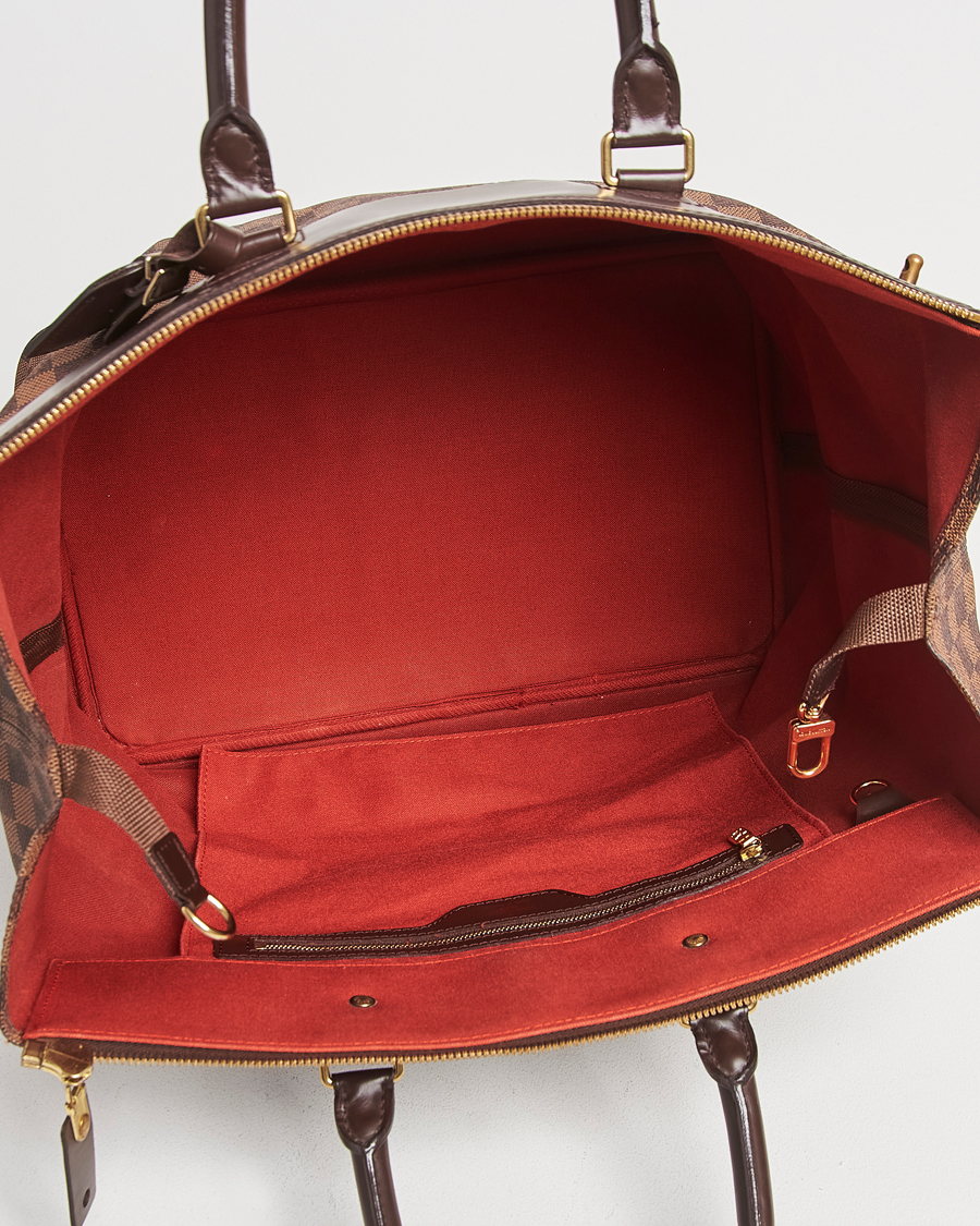 Hombres | Louis Vuitton Pre-Owned Greenwich PM Weekendbag Damier Ebene | Louis Vuitton Pre-Owned | Greenwich PM Weekendbag Damier Ebene