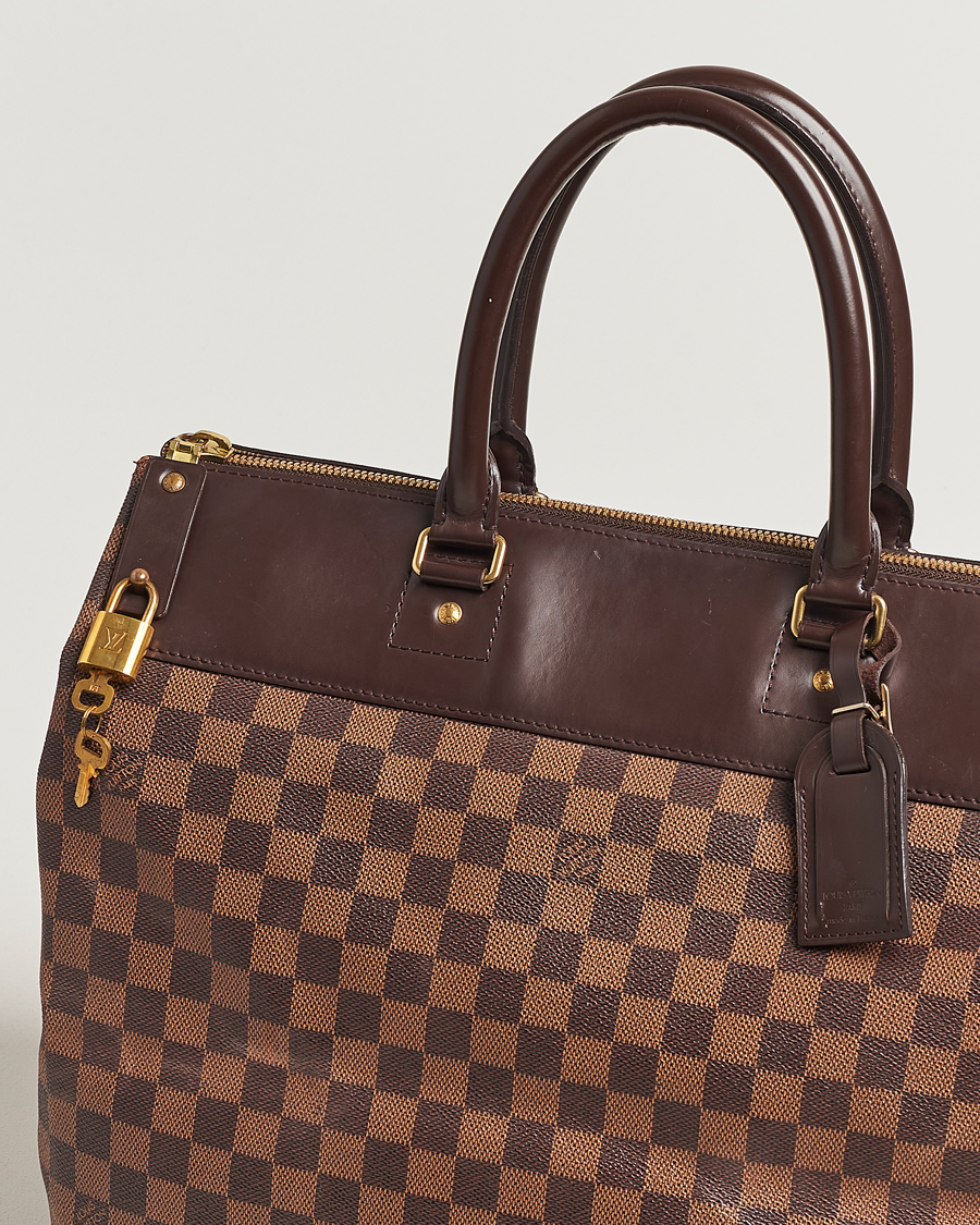 Hombres | Louis Vuitton Pre-Owned Greenwich PM Weekendbag Damier Ebene | Louis Vuitton Pre-Owned | Greenwich PM Weekendbag Damier Ebene