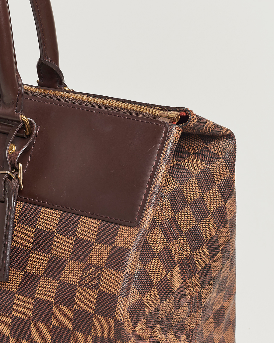 Hombres | Louis Vuitton Pre-Owned Greenwich PM Weekendbag Damier Ebene | Louis Vuitton Pre-Owned | Greenwich PM Weekendbag Damier Ebene