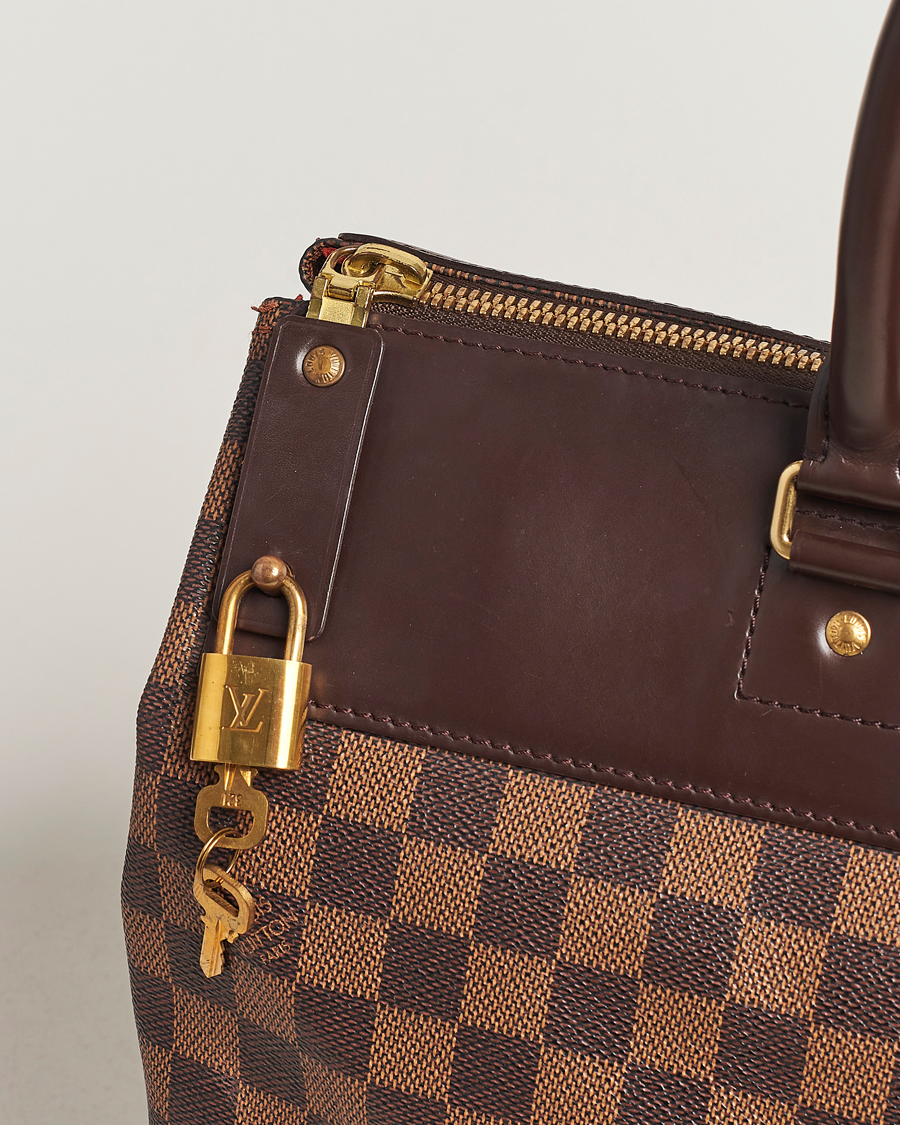 Hombres | Louis Vuitton Pre-Owned Greenwich PM Weekendbag Damier Ebene | Louis Vuitton Pre-Owned | Greenwich PM Weekendbag Damier Ebene