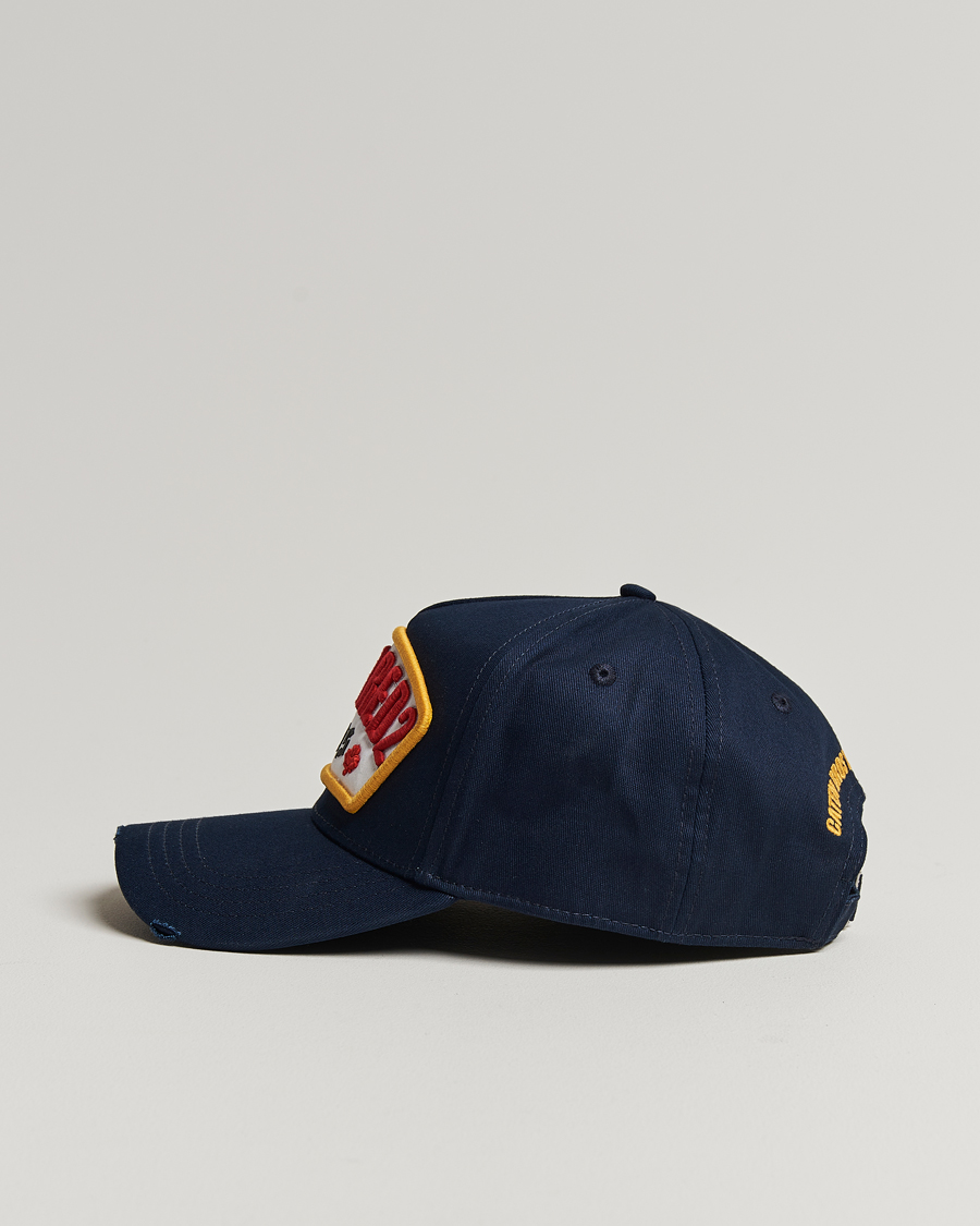 Hombres | Dsquared2 Logo Baseball Cap Navy | Dsquared2 | Logo Baseball Cap Navy