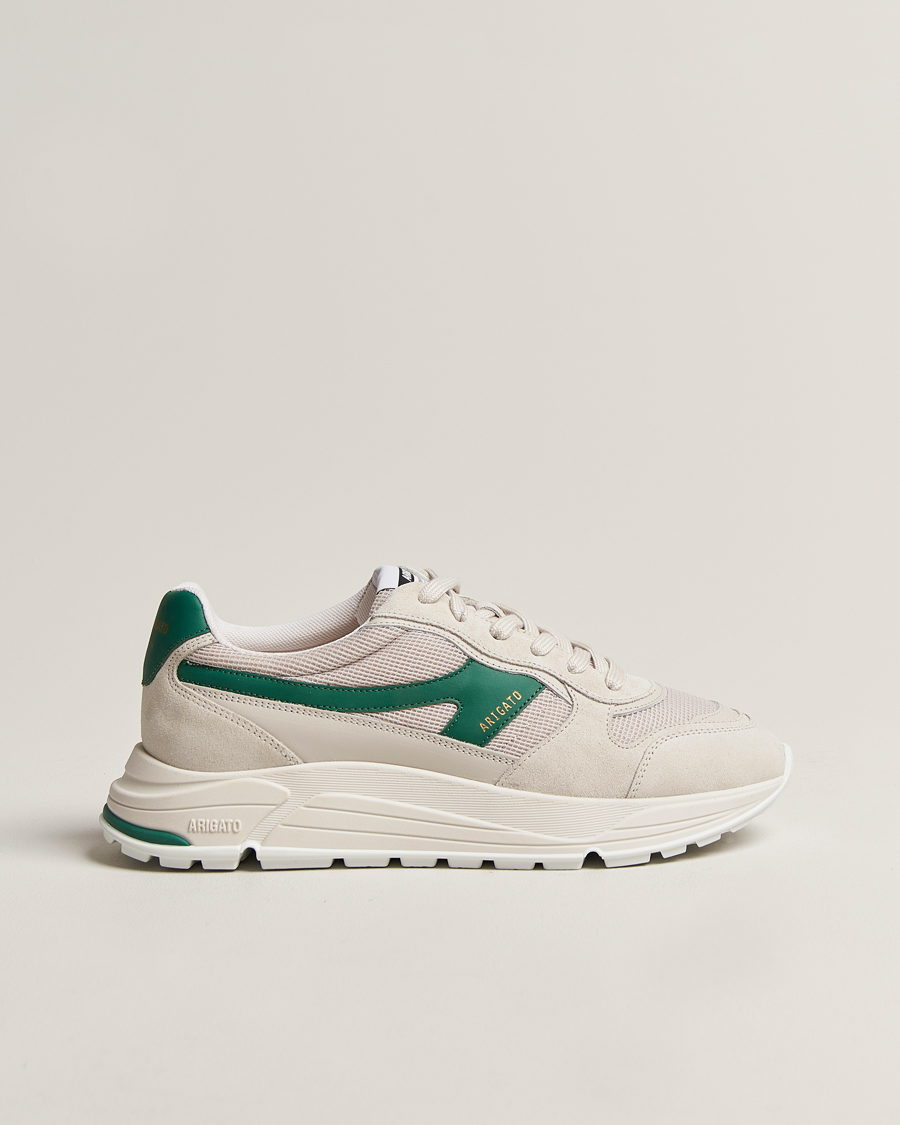 Hombres | Axel Arigato Rush-A Sneaker Beige/Green | Axel Arigato | Rush-A Sneaker Beige/Green
