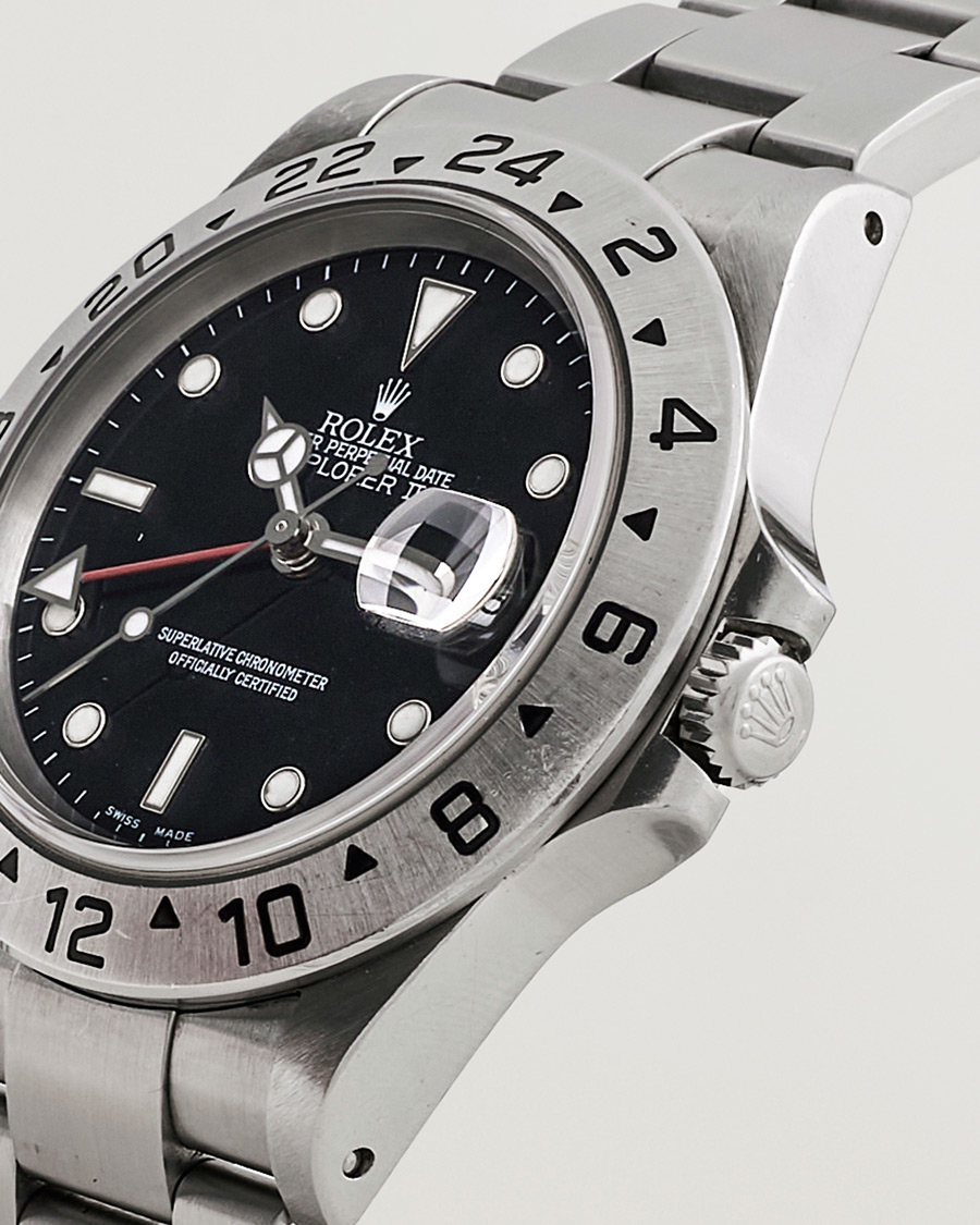 Hombres | Rolex Pre-Owned Explorer II 16570 Silver | Rolex Pre-Owned | Explorer II 16570 Silver