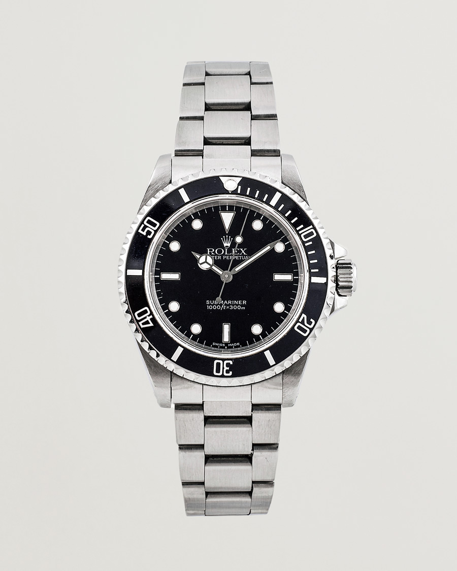 Hombres | Rolex Pre-Owned Submariner 14060 No Date Silver | Rolex Pre-Owned | Submariner 14060 No Date Silver