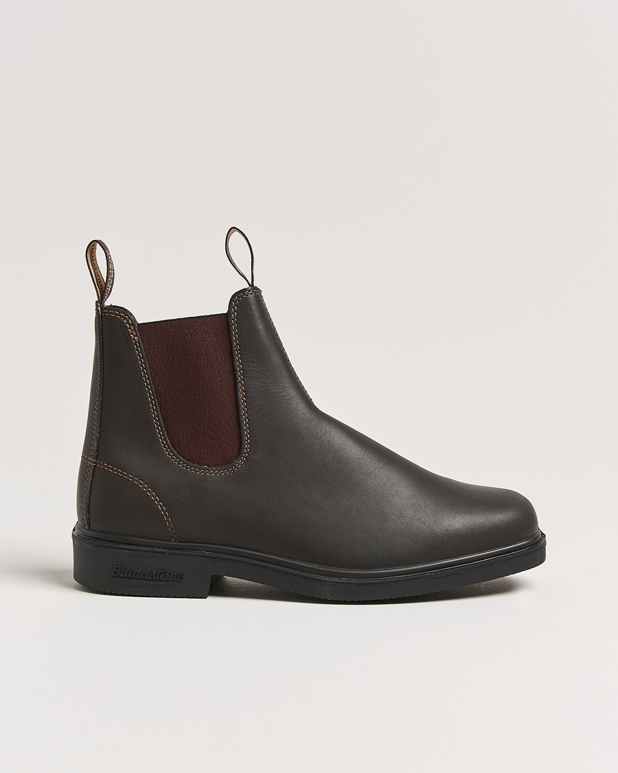 Hombres | Botas | Blundstone | 062 Dress Leather Chelsea Boot Stout Brown