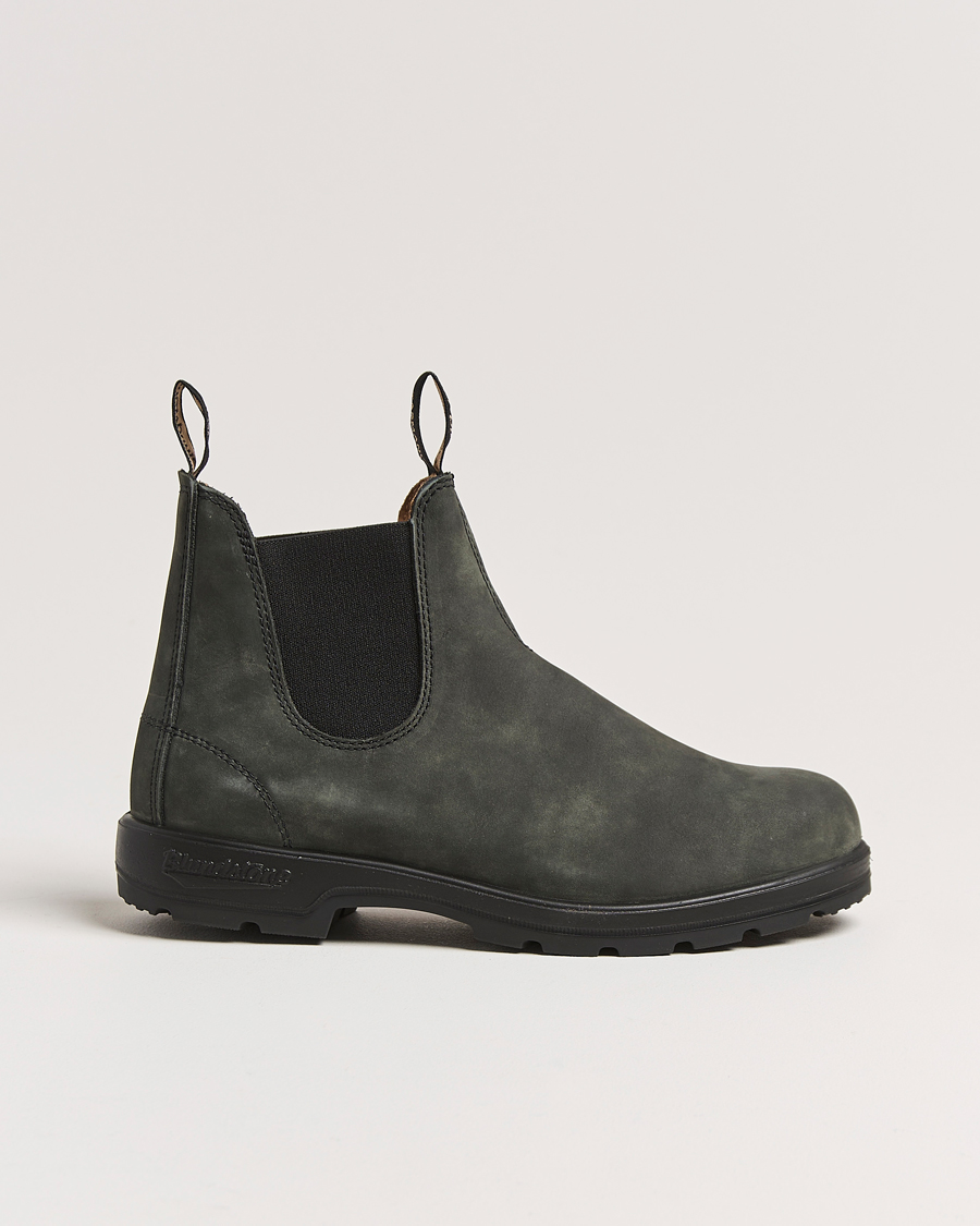 Hombres | Botas | Blundstone | 587 Original Leather Chelsea Boot Rustic Black