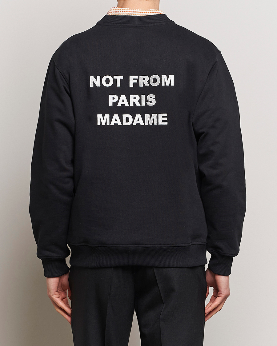 Hombres | Jerséis y prendas de punto | Drôle de Monsieur | Slogan Sweatshirt Black